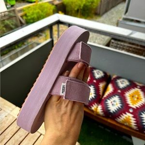 Vans platform sandals